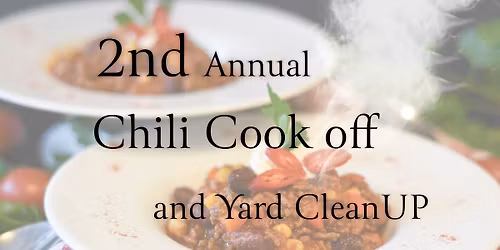 2nd Annual Chili Cook Off