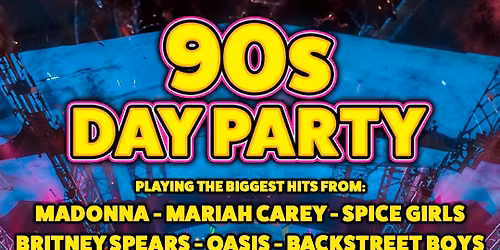 90S DAY PARTY: Live at Rah! Rah! Room