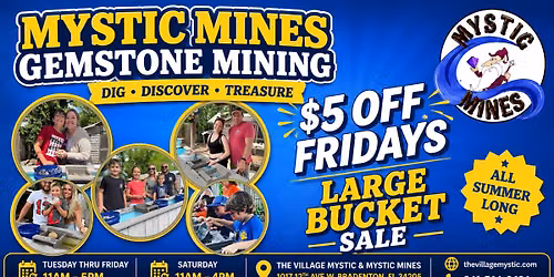 Summer Time Treasure Hunt at Mystic Mines