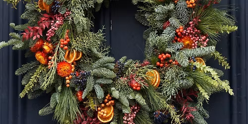 Christmas Door Wreath Workshop