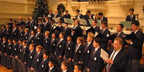 San Francisco Boys Chorus Holiday Program