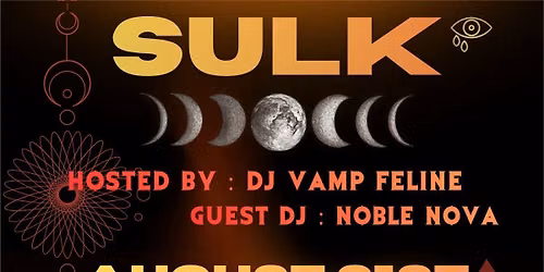 Sulk: Nu Goth + Darkwave + EBM + Industrial, Hosted by Vamp Feline with Noble Nova