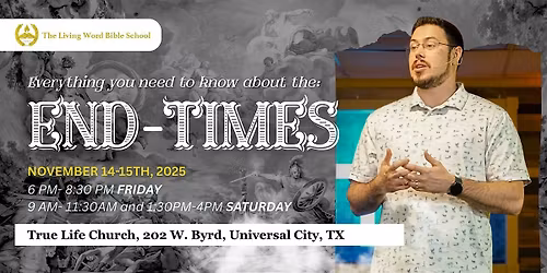 Everything You Need to Know About: The End Times