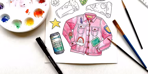 Pints & Palettes: Watercolor Workshop at Baerlic Brewing Alberta