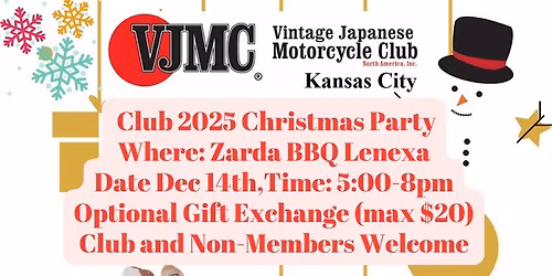 KCVJMC Annual Christmas Party And Dinner