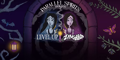 LEVEL UP & ZINGARA @ KNITTING FACTORY - 2.12.2026 PARALLEL SPIRITS TOUR 2026