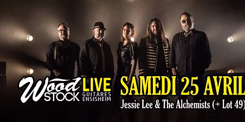 Jessie Lee & The Alchemists (+ Lot 49) chez Wood Stock Guitares Ensisheim