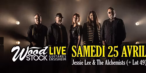 Jessie Lee & The Alchemists (+ Lot 49) chez Wood Stock Guitares Ensisheim