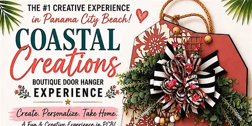 COASTAL CREATIONS: BOUTIQUE DOOR HANGER EXPERIENCE