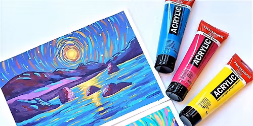 Paint like Van Gogh workshop