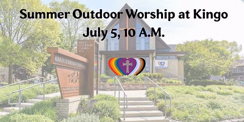 Outdoor Worship at Kingo