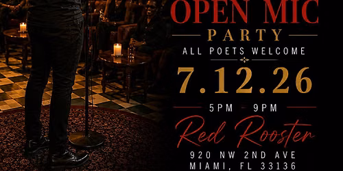 THE POETRY SPOT Open Mic Party
