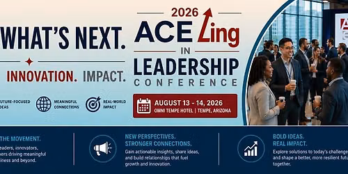 2026 ACELing In Leadership National Conference (Tempe, AZ)