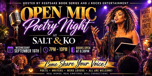 Open Mic Poetry Night