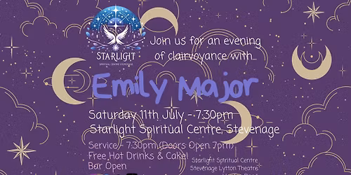 Evening of Mediumship with Emily Major