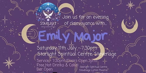 Evening of Mediumship with Emily Major