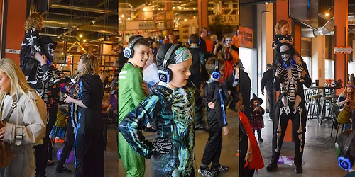 Kids spooky silent disco