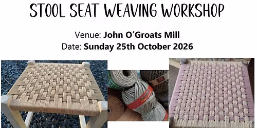 Stool Seat Weaving Workshop
