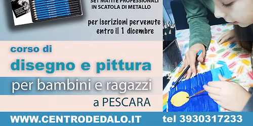 Corso di disegno e pittura per bambini e ragazzi