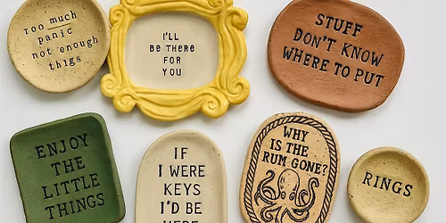 Pottery Trinket Dish Workshop