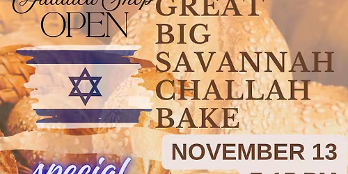 The Great Big Challah Bake with BBJ!