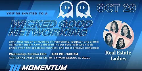 Wicked Good Real Estate Networking - Oct. 29th