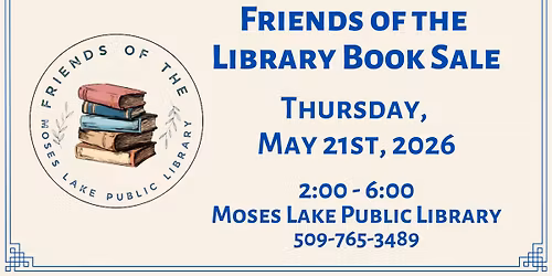 Friends of the Moses Lake Library Book Sale