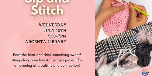 Sip And Stitch