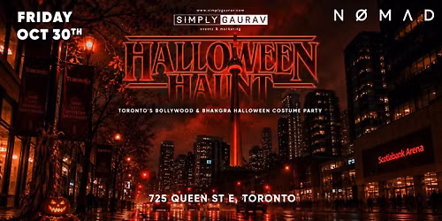 HALLOWEEN HAUNT | Bollywood & Bhangra Halloween Costume Party