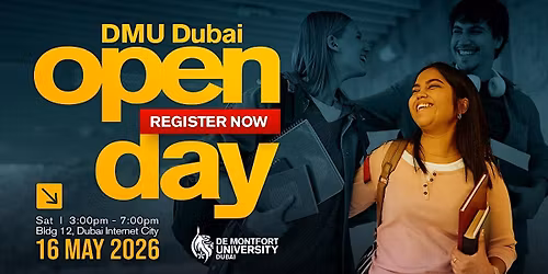 DMU Dubai Open Day | 16 May 2026