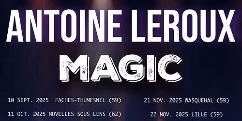 Antoine Leroux \u00e0 Wasquehal