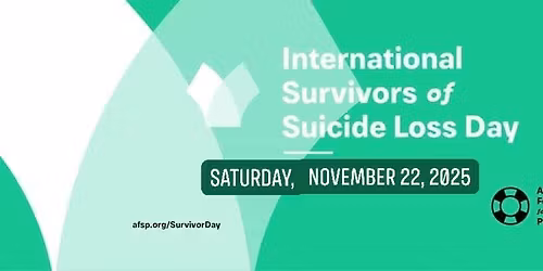 Orange County, NY International Survivors of Suicide Loss Day