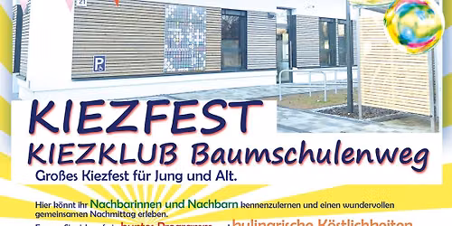 Kiezfest f\u00fcr Jung und Alt