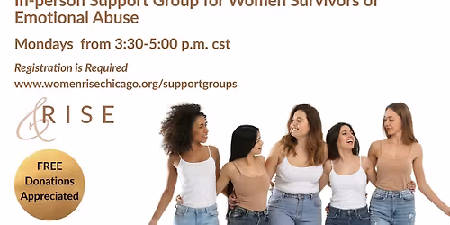 In-person Support Group for Women Survivors of Emotional Abuse