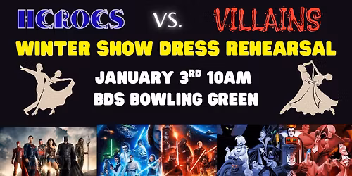 Winter Show Dress Rehearsal