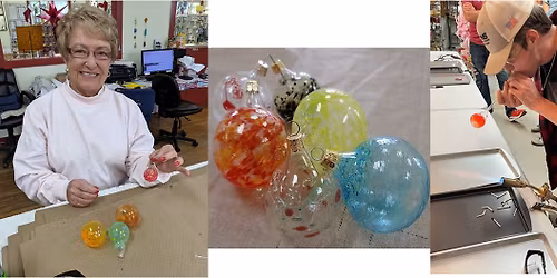 Blown Glass Ornaments Class @ My New Favorite Thing, 2359 Joslyn Ct, Lake Orion, MI 48360