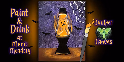 Paint & Drink at Manic Meadery: Jack-o-Lamp