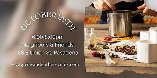 Autumnal Glow Craft Night: Make A Fall Candle With Us