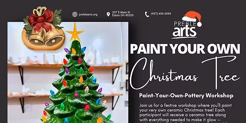Paint Your Own Ceramic Christmas Tree