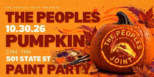 THE PEOPLES PUMPKKIN PAINTING PARTY