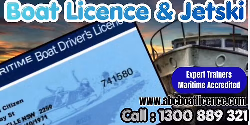 BOAT LICENCE - ORANGE