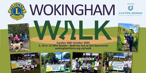 Wokingham Walk Autumn 2026