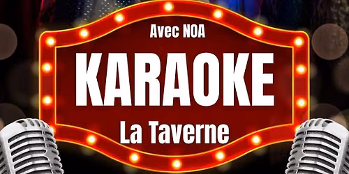 Karaok\u00e9 \u00e0 la Taverne