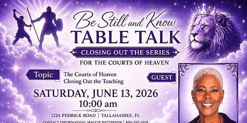 Be Still and Know TABLE TALK