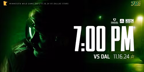 Minnesota Wild at Dallas Stars at American Airlines Center - TX