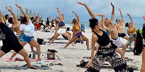 Saturday Sunset Yoga & Sound Healing @80th Lifeguard Stand  7\/4  SHARE