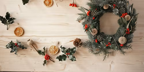Christmas Luxury Wreath Workshop - Potting Shed Beverley