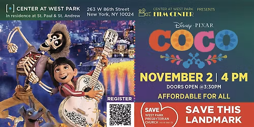CWP Film Center Screening of Coco