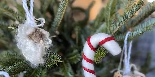 Needle Felting Class - Candy Canes