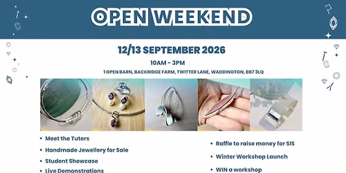 OPEN WEEKEND 